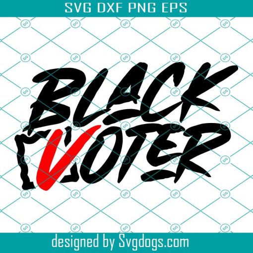 Black Voter Svg