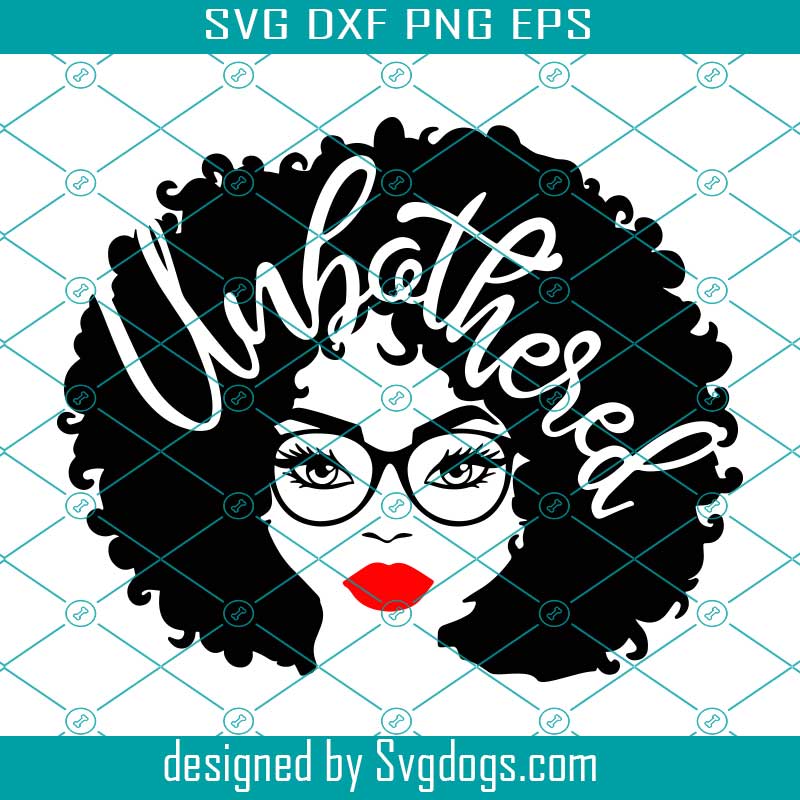 Download Unbothered Black Girl Svg, Afro Woman Svg Cut File, - SVGDOGS