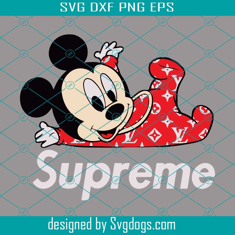 Download Baby Mickey supreme svg, Disney svg, Mickey svg - SVGDOGS