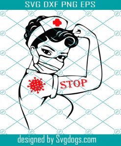 Nurse svg, nurse 2022 svg, nurse stop corona, stop corona, stop covid 19 SVG