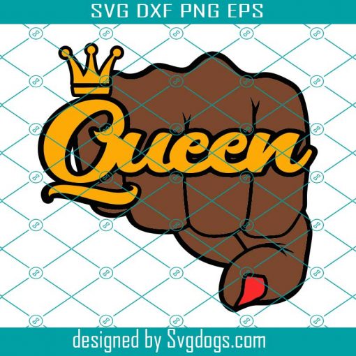 Queen fist svg