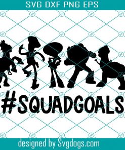 Squad Goals Halloween svg, Horror Movie Killers Svg, Horror Stories Svg, Horror Squad Goals Svg