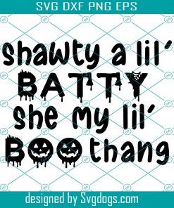 Lil Batty Svg, Halloween shirt Svg