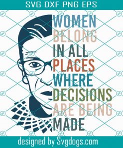 Ruth Bader Ginsburg Mouse Pad Svg, RBG, Gift for Her Svg, Gift for Mom, Gift for Her, Birthday Gift, Computer Mouse Pad for Women, Notorious RBG Svg