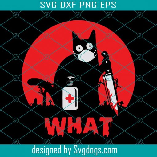 Meow What Svg, Halloween Design Svg, Happy Halloween Svg, Cat Svg