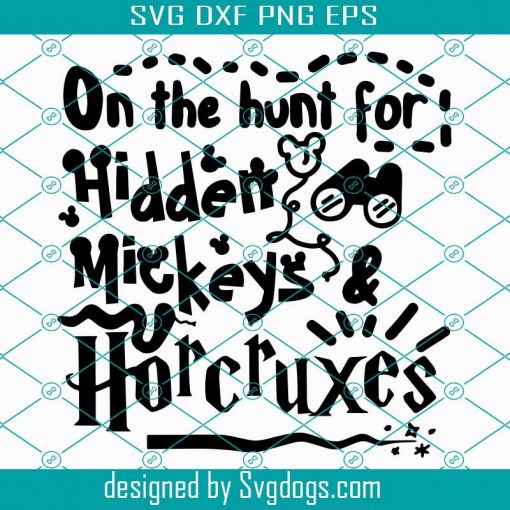 Hunting for Hidden Mickeys SVG, Hand Lettered SVG, Disney SVG, Mickey Mouse Svg, Hidden Mickey Hunt Disney Svg