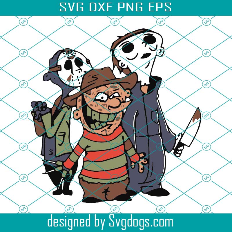 Free Free 107 Friends Scary Svg SVG PNG EPS DXF File