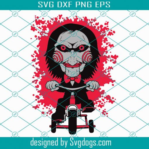 Saw Movie Svg, Jigsaw Saw Movie Svg, Horror movie Svg, Halloween Scary Movie Svg