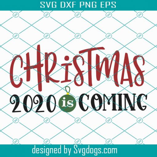 Christmas Is Coming Svg, Christmas Svg, Christmas Day Svg, Christmas Bell Svg, Celebration Svg