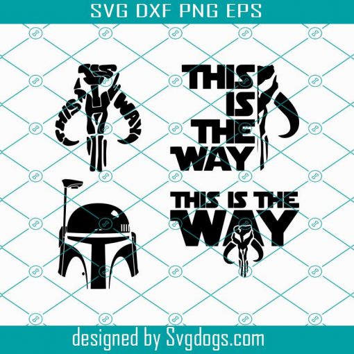 Star Wars Mandalorian SVG