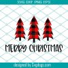 Merry and Bright svg, Christmas svg, Christmas Shirt svg, Holiday svg, Saying svg