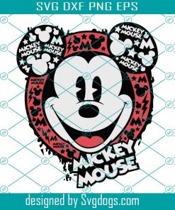 Mickey Mouse Svg, Disney Svg, Mickey Svg