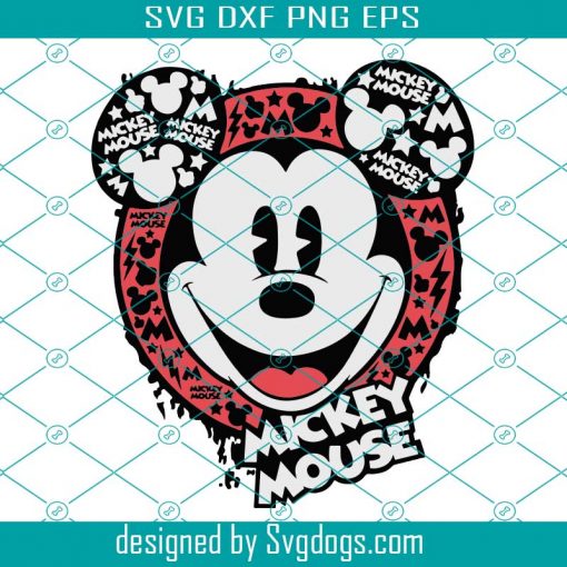 Mickey Mouse Svg, Disney Svg, Mickey Svg