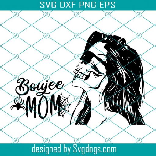 Boujee Mom Svg, Halloween Witch Svg, Halloween Ghost Svg, Halloween Vector Svg