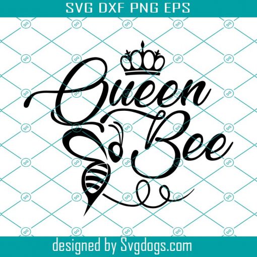 Queen Bee SVG, Queen Bee png, Boss SVG