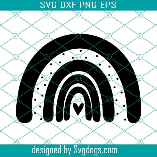 Rainbow Svg, rainbows Svg files rainbows for Cricut Silhouette, cute rainbow Svg