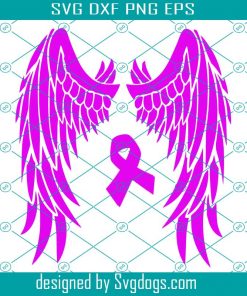 Pink Eagle Wings Svg, Breast Cancer Svg, Eagle Svg, Breast Cancer Gift, Cancer Awareness, Cancer Ribbon Svg, Breast Cancer Ribbon, Breast Cancer Anniversary, Breast Cancer Ribbon Print, Ribbon Svg, Pink Ribbon Svg