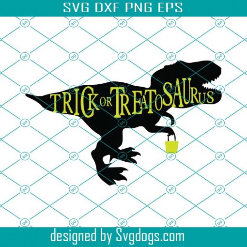 Trick Or Treat Svg, Low Price Svg, Dinosaur Halloween Svg, Halloween Vector Svg