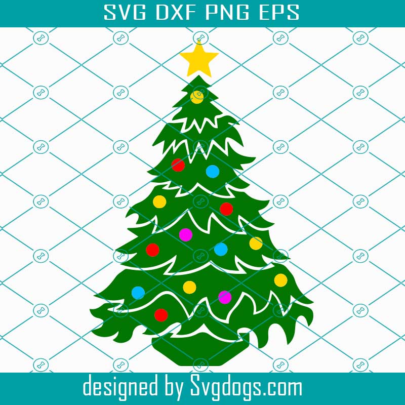 Download Christmas Tree Svg, Christmas Svg, Christmas Tree Svg ...