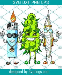 Weed Bud Joint Svg, Cannabis Svg, Marijuana Svg, Ganja Svg, Pot Smoker Svg, Stoner Gifts Svg
