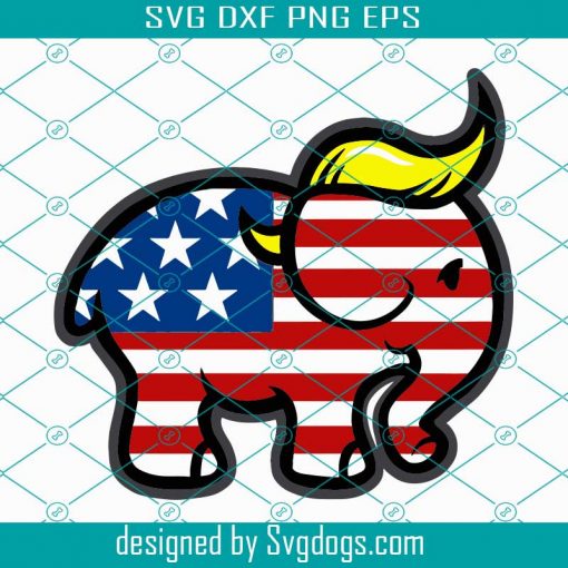 Trump Elephant Svg ,Trump 2020 Svg