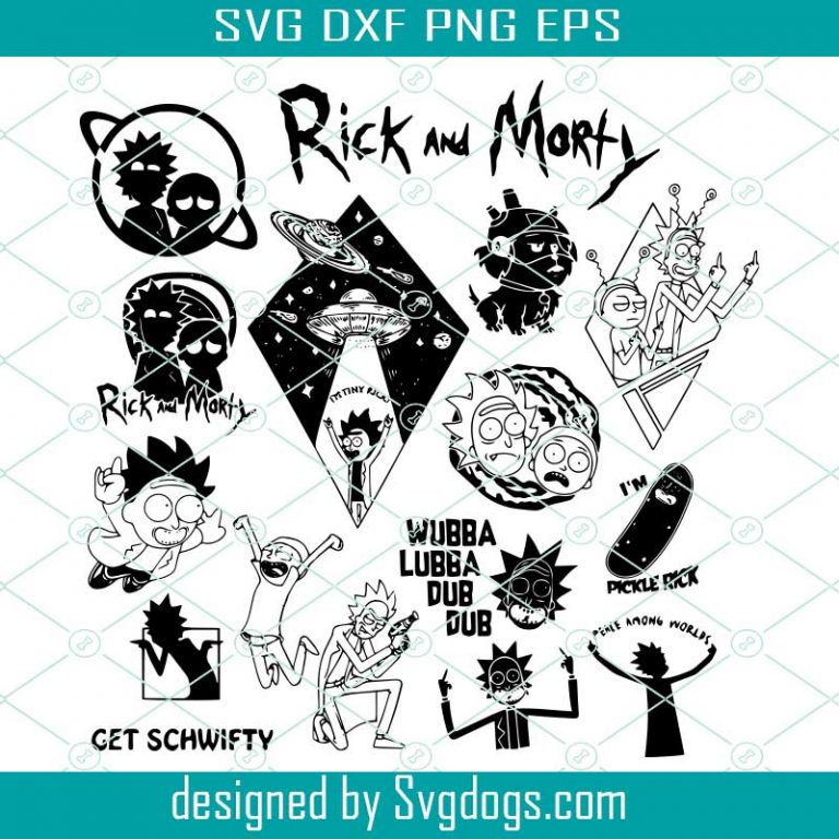 Download Rick and Morty Pack Svg, Rick and Morthy svg,RICK and ...