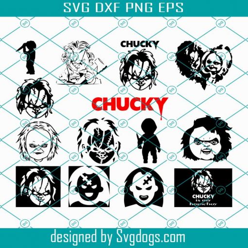 Chucky Bundle Svg, Halloween Svg, Chucky Svg