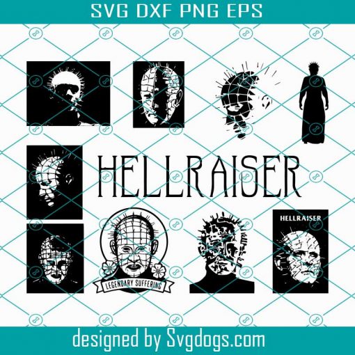 Hellraiser Bundle Svg, Hellraiser Holo Svg, Hellraiser Svg, Halloween Svg, Halloween Bundle Svg