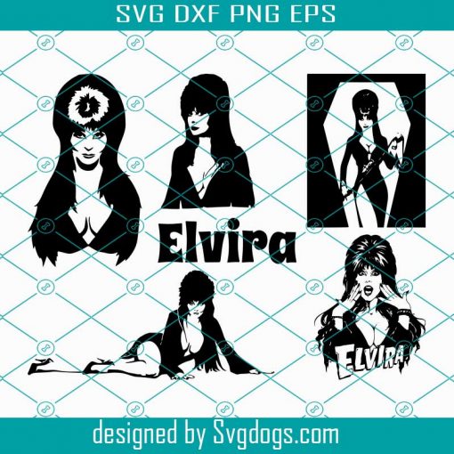 Elvira Bundle Svg, Elvira Svg, Queen of Halloween Svg