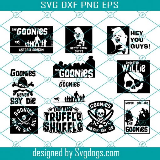 The Goonies Svg, The Goonies Bundle Svg, Halloween Svg