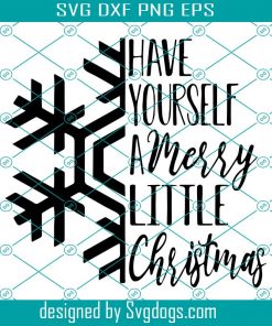 Have Yourself Amerry Little Christmas Svg, Christmas svg,Merry Christmas Svg