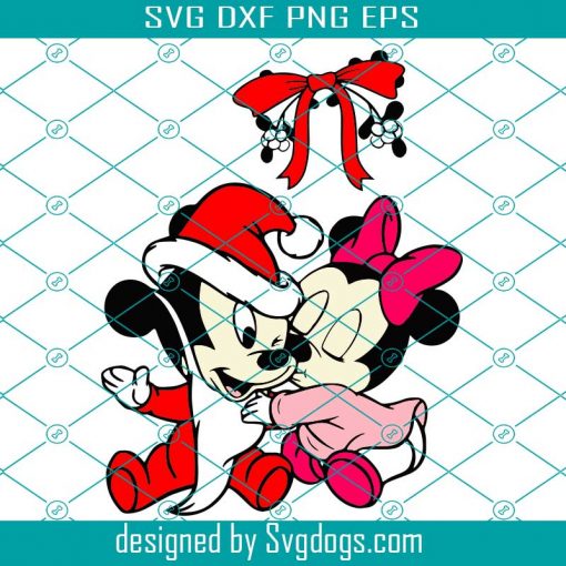 Mickey and Minnie Christmas Svg, Disney Christmas Svg, Merry Christmas Svg, Holidays Svg