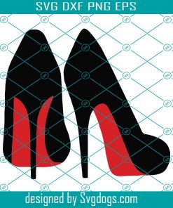 Red Bottom Stiletto heels SVG,Red Bottom Stiletto heels png