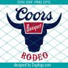 Unofficial Coors Banquet Rodeo Beer Logo, Coors Light Can T-shirt, Tumbler SVG, DXF, PNG, Cut Files, Vector