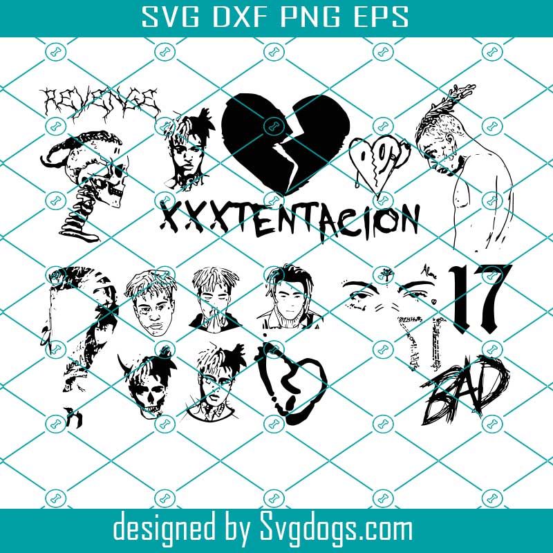 Xxxtentacion Vector Pack Sad Vector Pack Xxxtentacion Svg Rapper Vector Xxxtentacion Clipart Cricut Numb Alone Vector Svgdogs