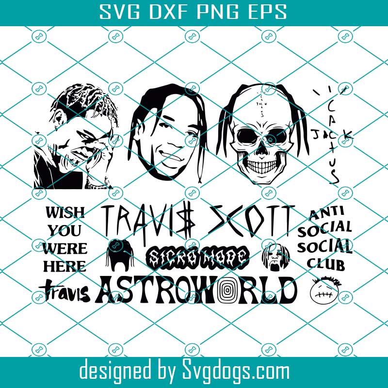 Download Travis Scott Vector Pack Logo Vinyl Stencil Travis Scott Clipart Print Travis Scott Svg Png Astroworld Svg Travis Svg Jackboys Vector Svgdogs