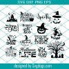 Halloween Bundle SVG, Trick Or Treat SVG, Witches Brew Svg, I Put a Spell on You Svg