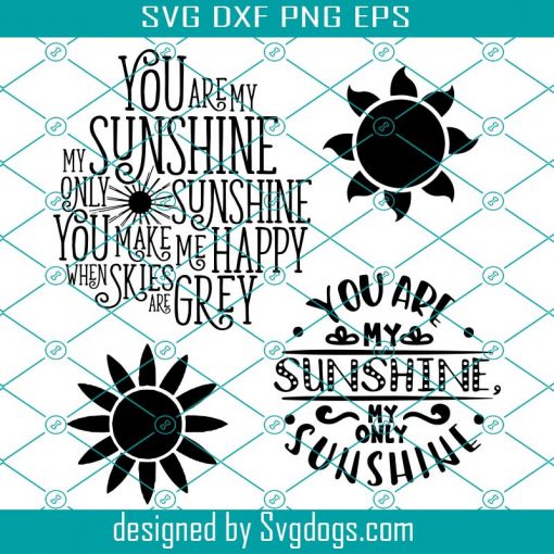 You Are My Sunshine SVG, Sun SVG, Sunshine SVG ,Sunshine Bundle SVG, Cricut Digital