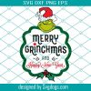 Get Merry Y All Southern Slang Matching Texas Christmas Svg, Christmas Svg, Texas Svg