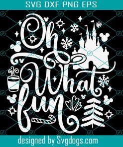 Inspired by Disney svg, Christmas PNG, Oh What Fun svg, Winter svg, Minnie Christmas Png, Christmas Disney svg,  png ,Believe svg, Mickey svg
