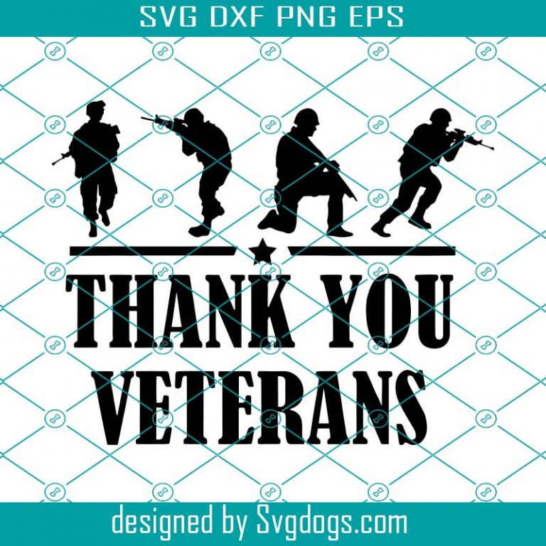 Thank You Veterans Svg, Veteran Svg, Military Svg, Veterans Day Svg