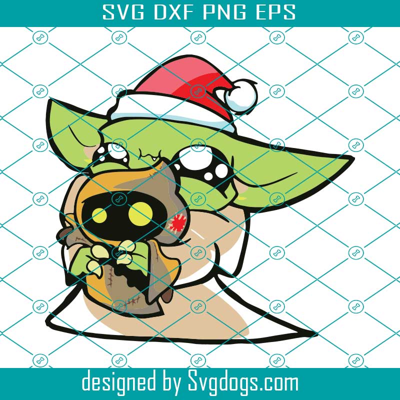 Download Baby Yoda Christmas Svg Christmas Svg Baby Yoda Svg Svgdogs