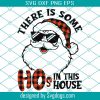 There Is Some Hos In This House Svg, Santa Svg, Christmas Svg, Naugthy Santa Svg