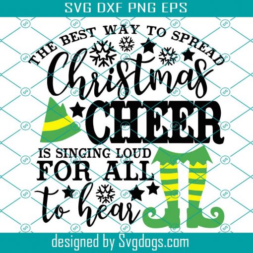 Download Christmas Cheer Svg Buddy Elf Svg Png Digital Download Elf Movie Svg Commercial Use Svg Christmas Svg Merry Christmas Svg Svgdogs PSD Mockup Templates