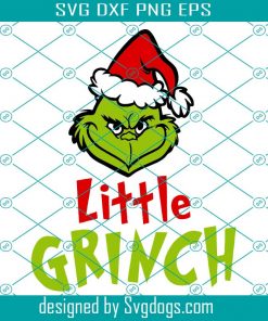 Little Grinch Svg, Christmas Funny Svg, Merry Christmass Svg, Christmas Svg
