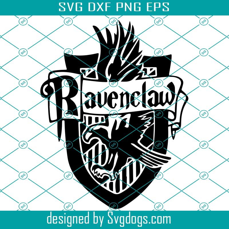 Ravenclaw House Crest Emblem Svg, Harry Potter House Crest Svg, School Of  Magic House Crest Svg, Instant Download