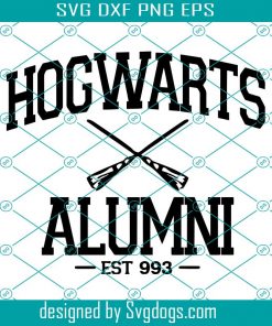 Hogwarts Alumni Svg, Harry Potter svg , Wizard svg, Muggle Svg