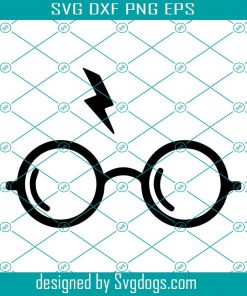 Harry Glasses Svg, Harry Potter Svg , Glasses Svg
