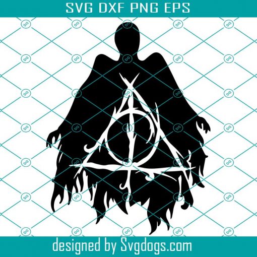 Deathly Hallows with Shadow Hunter Svg, Harry Potter Svg , Hunter Svg