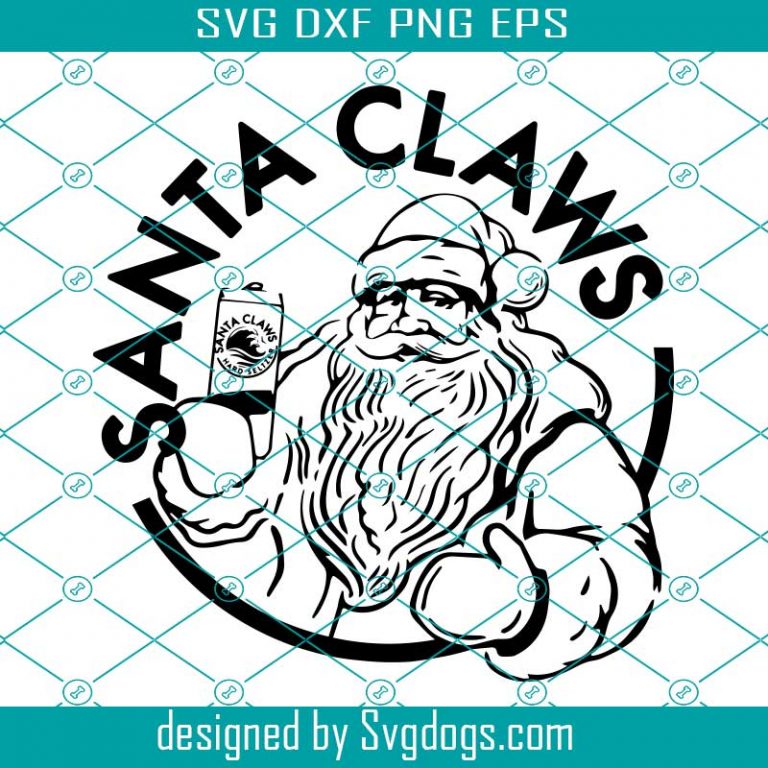 Santa Claws Svg, Chirtmas Svg, Santa Svg, Claws Svg